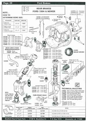 Lucas-Girling Rear Brakes for Ford School Buses