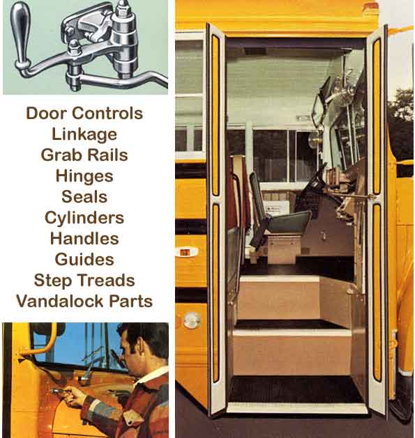 School Bus Entrance Door Parts