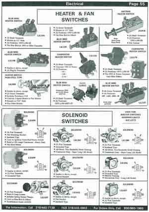 School Bus Solenoid Switches