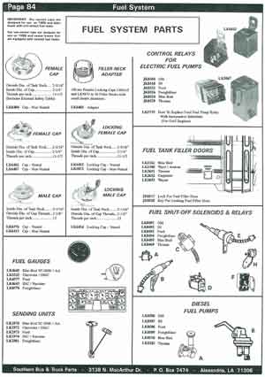Fuel Tank Parts for School Buses