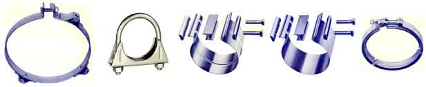 School Bus Exhaust Clamps and Seals