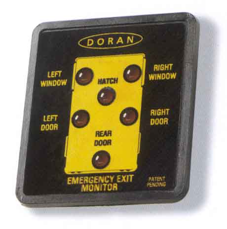 School Bus Emergency Exit Monitor