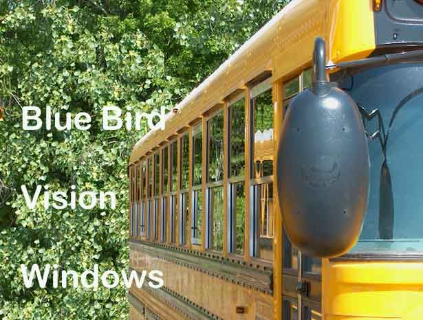 Blue Bird Vision Window Parts